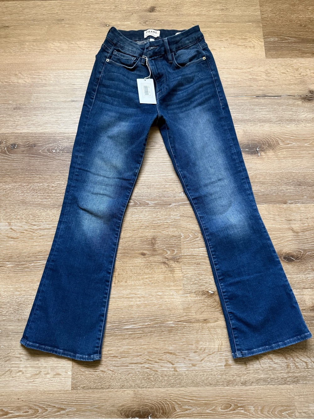 Frame Denim Le Crop Mini Boot